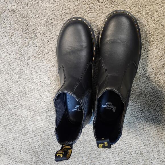 Dr. Martens 2976 Chelsea Boots Black Leather Women's Size 8 - Picture 8 of 11